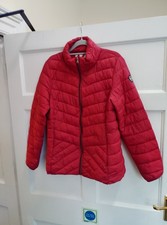 Ladies Harvey and Jones Jacket. Red. Size 12