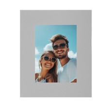 Maty do zdjęć, 8x10 maty do ramek, szare