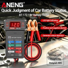 ANENG BT-172 Car Battery Tester 12V Voltage Analyzer LCD Display Auto Diagnostic