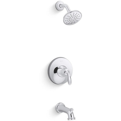 Kohler Bellera TS27381-4G-CP Bath & Shower Faucet Trim Kit Chrome 1.75 GPM