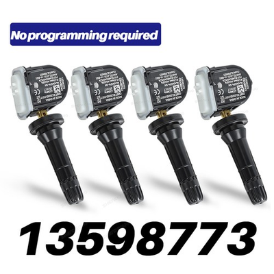 #ad 4Pcs Genuine Tire Pressure Sensor OEM 13598773 TPMS 433MHz For GMC Buick Chevy $29.99