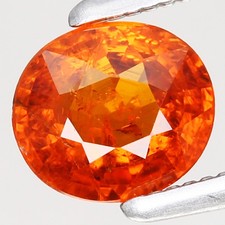 Attractive! 0.79ct 5.8x5.1mm Oval Natural Unheated Namibian Spessartite Garnet✨