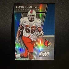 Panini 2016 Prizm Collegiate Draft Picks Elvis Dumervil #38 Louisville Card