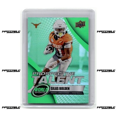 2025 Upper Deck World of Sports - Green #307 Silas Bolden Rookie SP