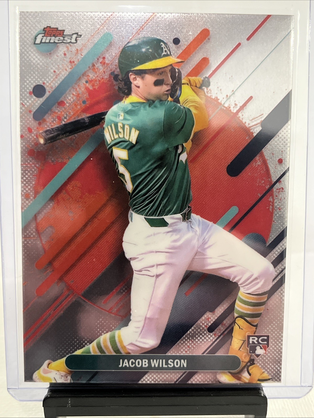 2025 Topps Finest  JACOB WILSON  Rare RC  #295