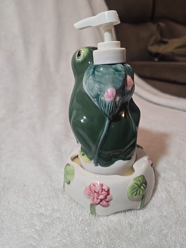 Vintage Frog Soap Dispenser By Allure 1999. Croaks And Ribbets When Dispensing! - Picture 3 of 8