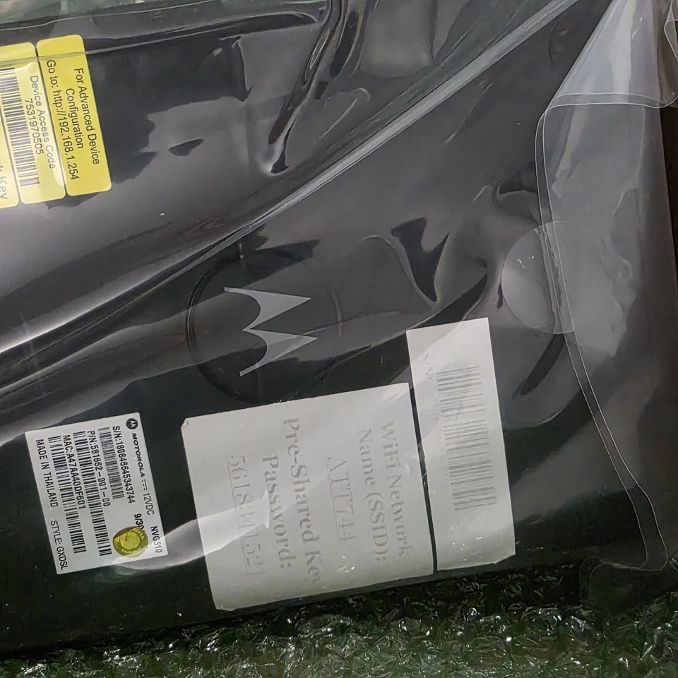 Motorola NVG510 AT&T U-Verse DSL Modem Router Gateway New - Image 2 of 4