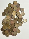 88 Wheat back Pennies Unsearched with 63 Old LIncoln Memorial Pennies Bonus
