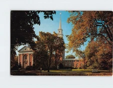 Postcard First Baptist Church Worcester Massachusetts USA