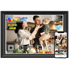 2K 64GB 11inch Digital Picture Frame WiFi6 5G Digital Photo Frame 1920x1280 F...
