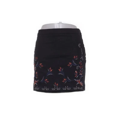 IKKS Women, jupe, taille : 38, noir/multicolore, coton/élasthanne, fleurs #zsb - Photo 1/4