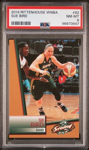 2014 Rittenhouse Wnba #82 Sue Bird PSA 8 Seattle Storm UCONN Huskies