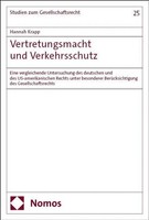 Vertretungsmacht Und Verkehrsschutz | Hannah Krapp | Deutsch | Taschenbuch