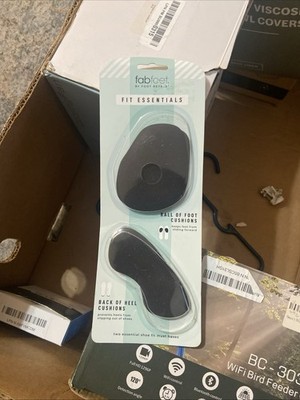 Fab Feet Women s by Foot Petals Fit Essentials Shoe Cushions Black Two Pairs