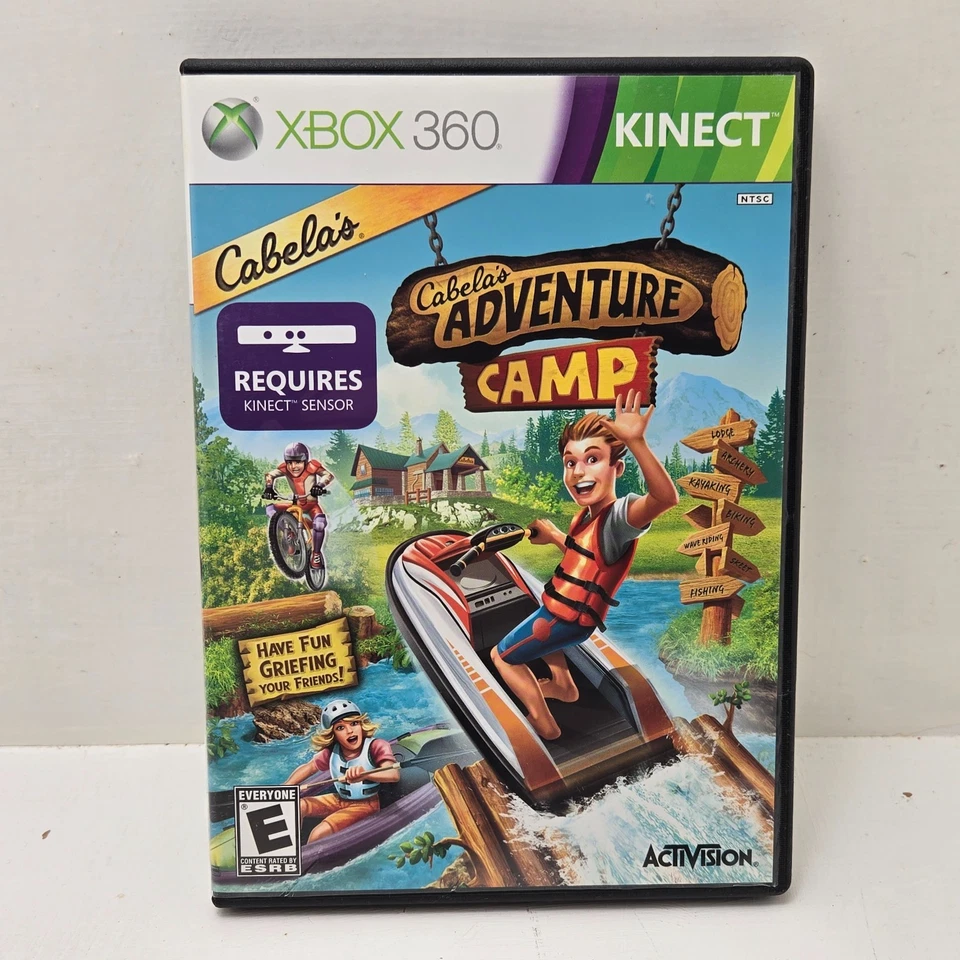 Cabela's Adventure Camp & African Safari (Xbox 360 Kinect, 2011) Tested - Image 2 of 4