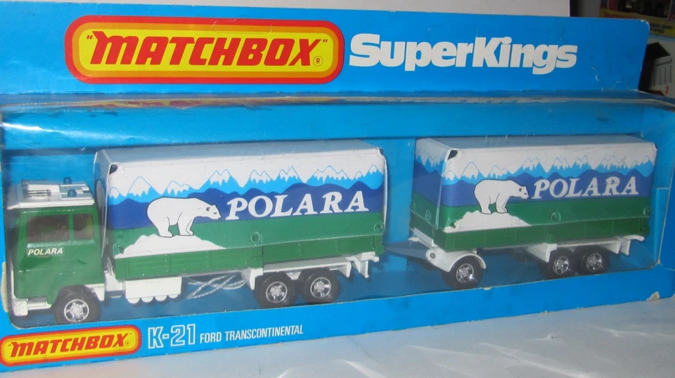 FORD TRANSCONTINENTAL 'POLARA' MATCHBOX SUPERKINGS K-21 CASI COMO NUEVO/PERFECTO Foto 2 de 4
