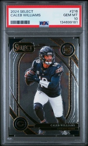 2024 Panini Select #216 Caleb Williams PSA 10