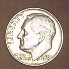 1963 D - Roosevelt  Silver Dime