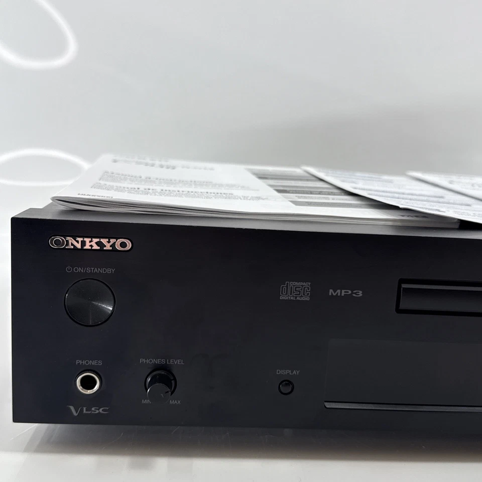Onkyo C-7030 Audio CD Player - Black - W/ Remote - Tested - Works Great! - Image 4 of 4