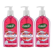 Dalan 2-in-1 Hand Wash Micellar Water & Sweet Pomegranate, 13.5oz. (Pack of 3)