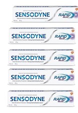 Sensodyne Toothpaste Rapid Relief great Sensitivity manager    5x80g FREE SHIP