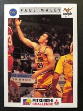 1993 Futera Australian NBL Basketball Paul Maley