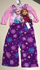 Disney Frozen Super Soft Fleece Pajama Set Size 4 NEW