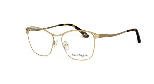Montatura occhiali da vista Donna Farfalla VLB 136 Laura Biagiotti Oro  Firmati | eBay