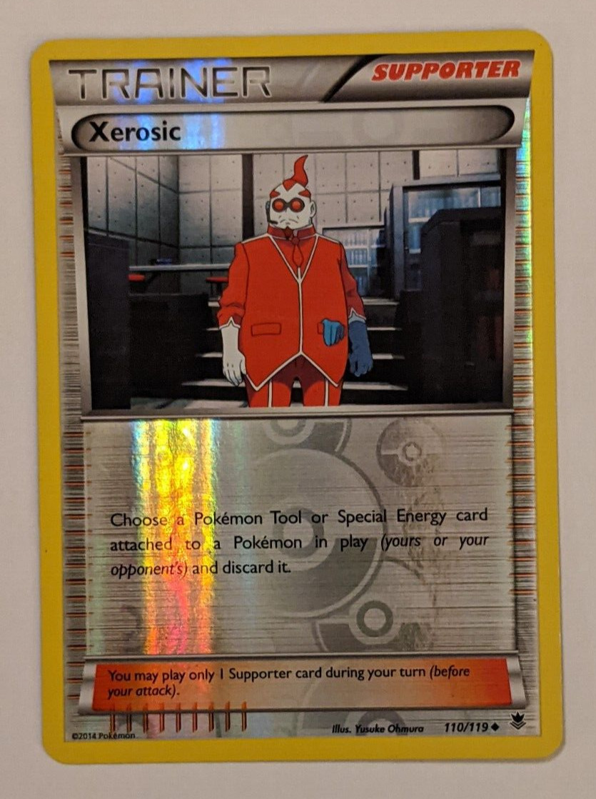 Xerosic 110/119 Phantom Forces Reverse Holo Pokemon TCG Card Game 2014