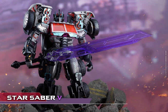 DR.WU DW-P35 Recast Sword DW-TP08 Star Saber For Voyager Opitmus OP To Choose - Image 3 of 4