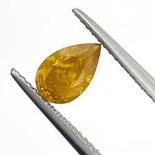 GIA Certified Natural Diamond Pear Cut 1.07 Ct Brown Color Jewlery Ring 629.77 per carat