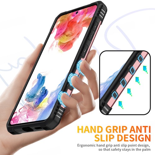 Funda con soporte de anillo a prueba de golpes de grado militar para Samsung Galaxy A16 5G/A15 - Imagen 71 de 74