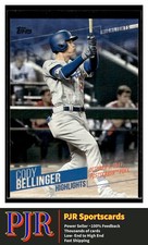 2018 Topps #CB-27 Cody Bellinger  Dodgers  Cody Bellinger Highlights Blue