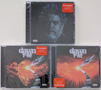The Weeknd: Dawn FM 3xCD-Albums (USA) incl. Limited Edition Autographs