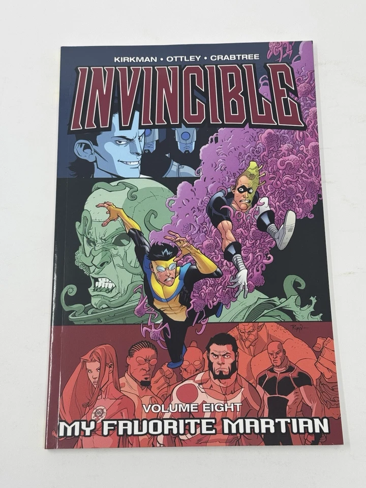 Invincible #8 : The Facts of Life by Robert Kirkman First Printing TPB 2007 - Image 2 of 4