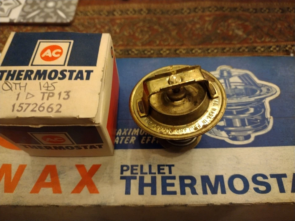 NEW QUALITY BRASS ENGINE THERMOSTAT - FITS: MG MGC 3.0ltr. (1967-69) - Image 2 of 4