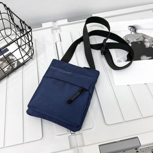 Oxford Nylon Crossbody Bag Solid Color Shoulder Bag Simple Phone Purse Daily - Picture 9 of 14