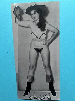 BETTY PAGE? FOTO VINTAGE FOTO AUSWEIS BIKINI KUNST FOTO