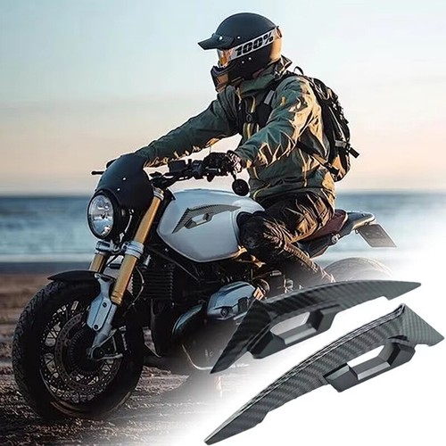 1 Pair Motorcycle Winglets Motorcycle Front Side Spoiler Aerodynamic Wing Set - Picture 12 of 12