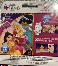 Disney Princess Jumbo On-The-Go Adventure 2022 Colorforms Travel Sticker Set