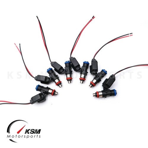 6 X 440cc Corto EV14 Per Bosch Carburante Iniettori E85 Sicuro Alta Performance - 第 1/12 張圖片