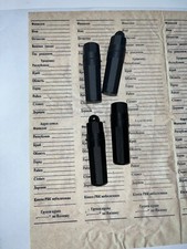 ww2 Soviet Russian ID capsule wirh paper scroll