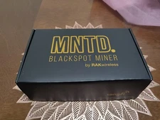 MNTD Blackspot US915 Black Miner -Brand New Plus Extras