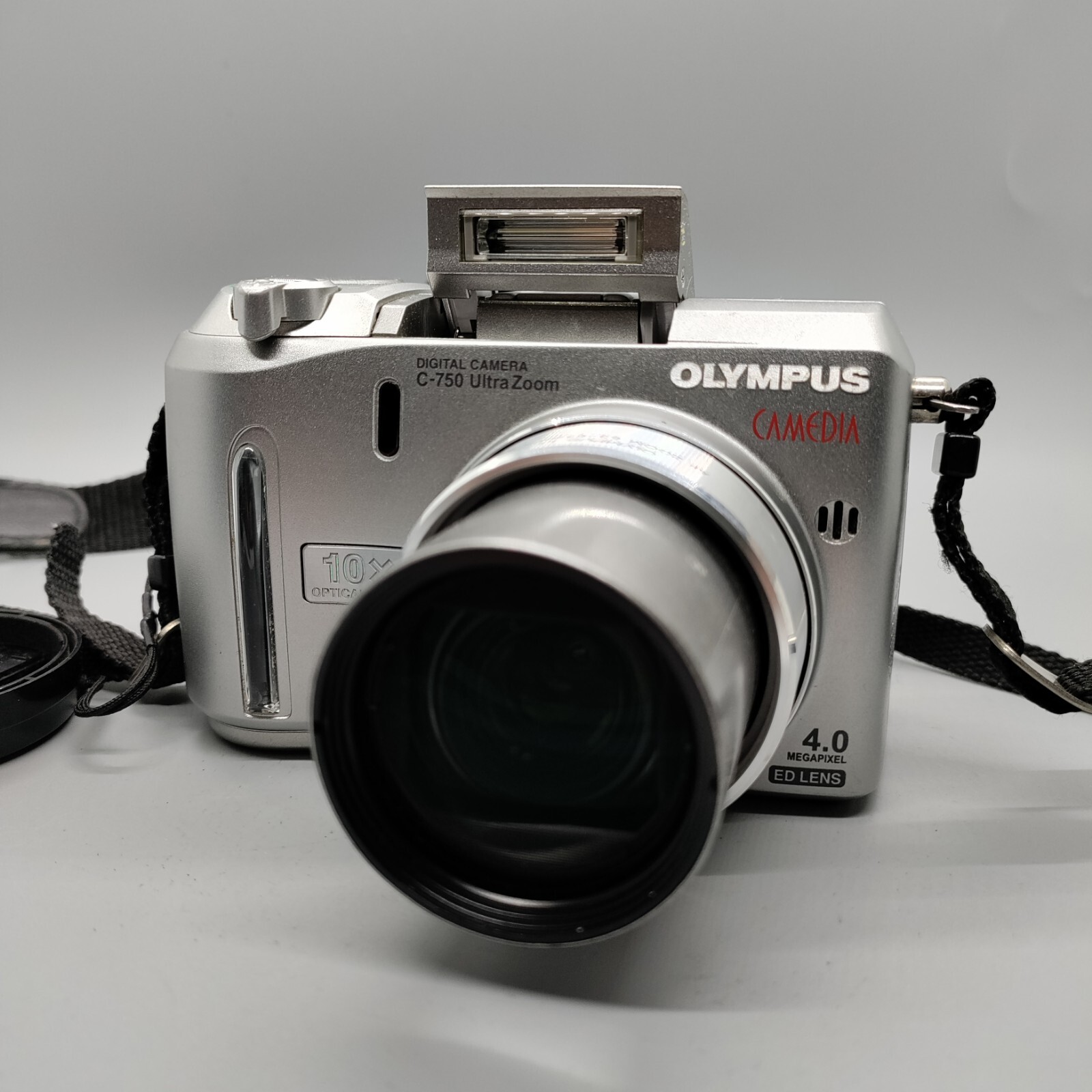Olympus Digital Camera C750 Ultra Zoom 4.0MP Silver Tested A3 eBay