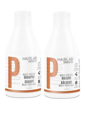 Salerm Cosmetics HAIRLAB MULTI-PROTEIN STRENGTHENING 2-PIECE KIT for Damage Hair