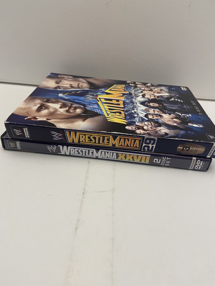 WWE: Wrestlemania XXIX And XXVII Set 651191951529| eBay