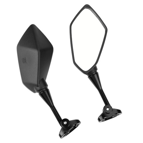 KEMIMOTO 2PCS Snowmobiles Rear View Side Mirrors for Polaris Skidoo Arctic Cat - Picture 12 of 12