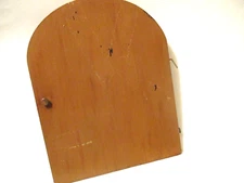 Ingraham Wooden Clock Back Door