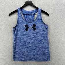 Under Armour Tank Top Womens Size Small Blue ...