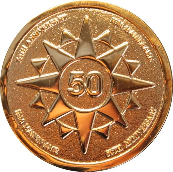 50 Year Anniversary IBM Coin - Image 2 of 4